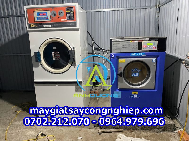 Lắp đặt máy giặt công nghiệp tại Sầm Sơn